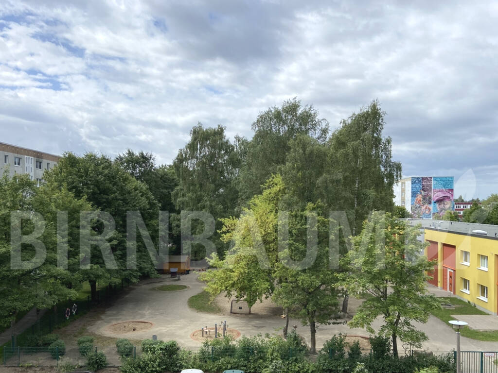 Ausblick Balkon