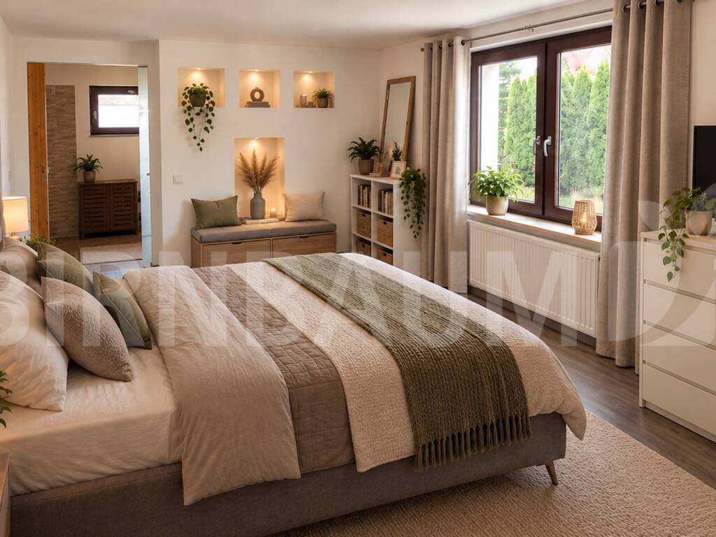 Schlafzimmer virtuell bearbeitet Schlafzimmer virtuell bearbeitet
