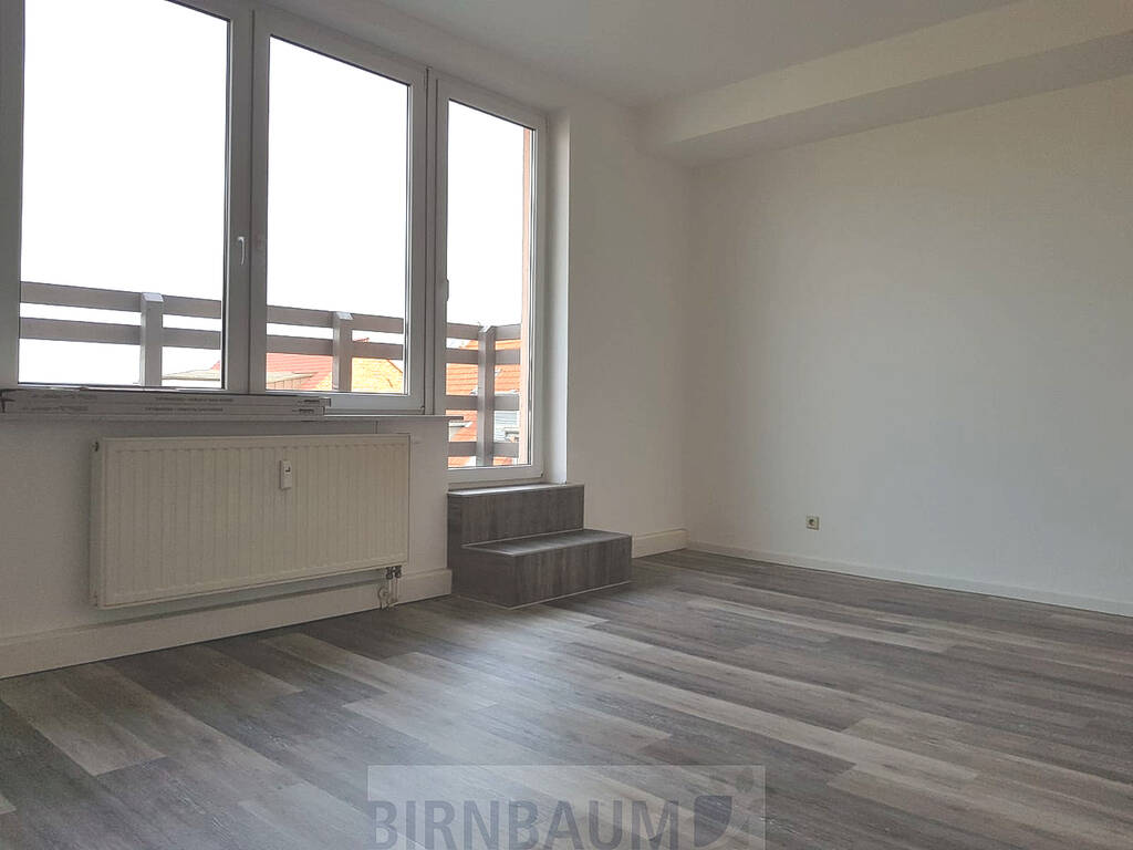 Schlafzimmer mit Balkon