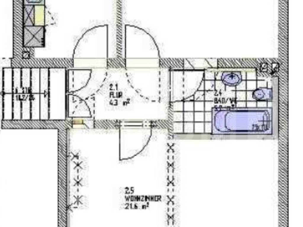 Grundriss WE 2 Grundriss WE 2