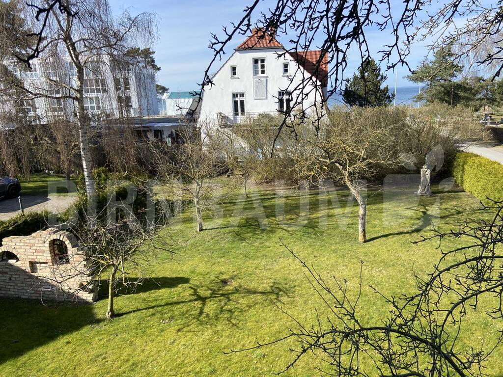 Blick auf den Bodden Grundstück